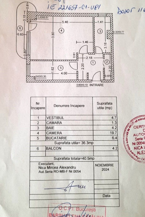 Garsonieră 40,5mp, bloc 1987, etaj4/8, Bd. Uverturii - Lujerului!