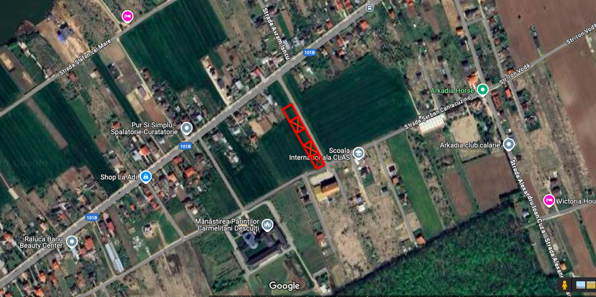 Loturi de casă de 583mp, deschidere 30m, Ciofliceni - Snagov!