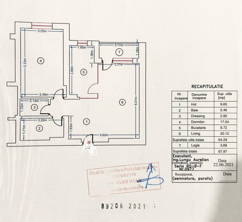 Nerva Traian - Roka Residence, apartament luminos de 2 camere 68MP!