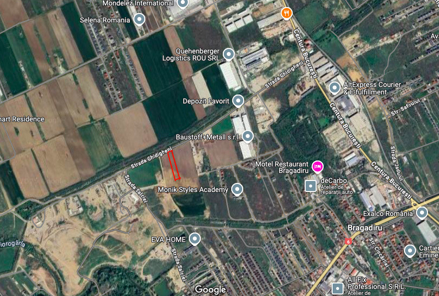 Clinceni, teren de 4.592mp la 1km de Centura București!