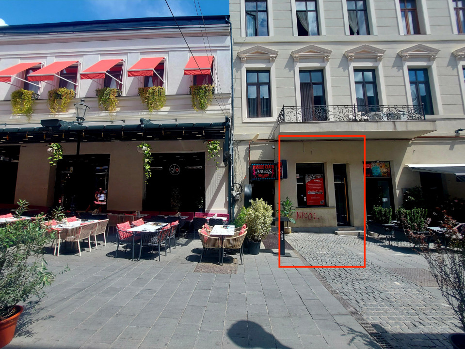 Centrul Vechi, spațiu comercial 34mp Str. Smârdan, comision 0%!