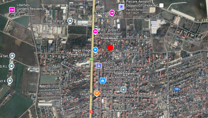 Otopeni, 2 loturi de casă de 474,5mp și deschidere 16mp, la 300m de DN1