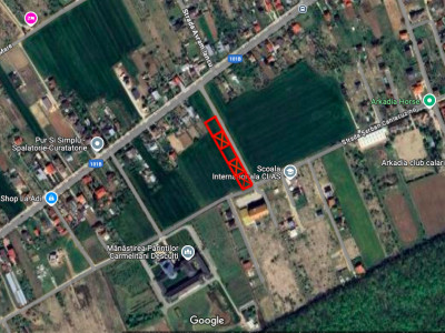 Lot de casă de 583mp, deschidere 30m, Ciofliceni - Snagov!