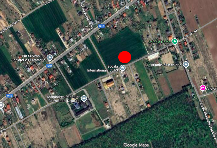 Snagov- Ciofliceni, loturi de casă între 520-670mp, Șerban Cantacuzino!