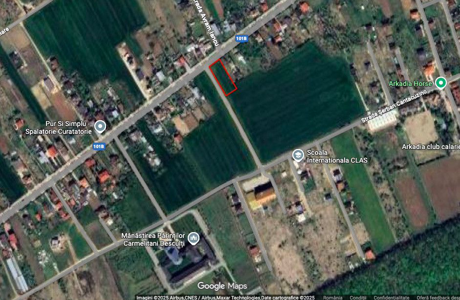 Teren 1.570mp la strada principală, dublă deschidere, Ciofliceni - Snagov!