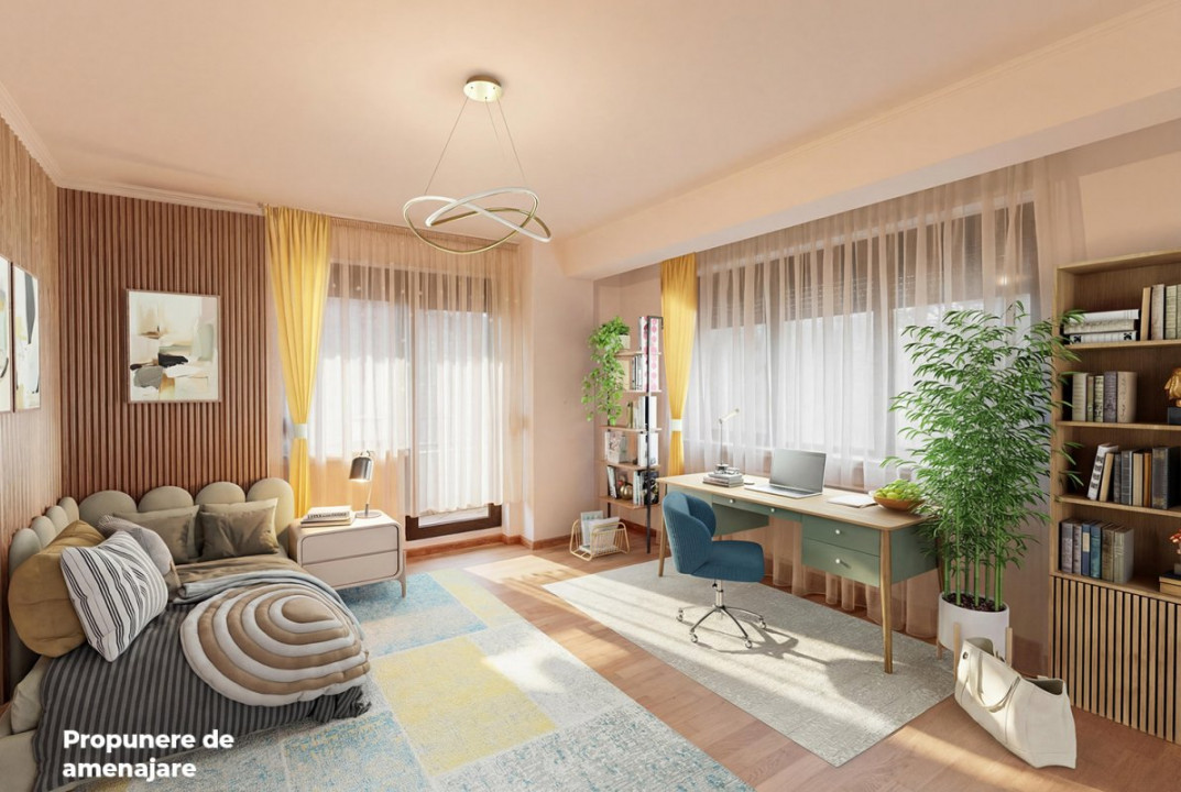 Vezi Parcul Kiseleff! Apartament spectaculos, 4 camere, 175mp