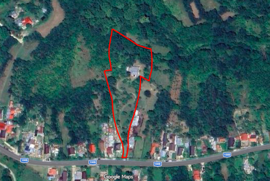 Moșia boierească din vârf de deal, Scorțeni - Prahova, comision 0%