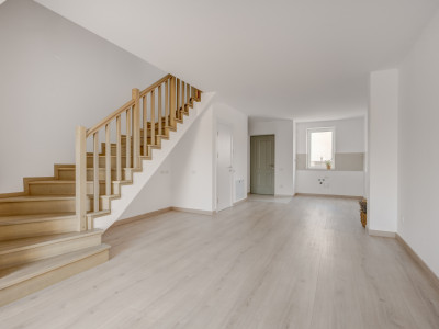 Voluntari, casă P+1+M cu 145mp utili și pompă de căldură! Comision 0%!